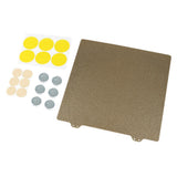 Max 235mm 3D Printer Spring Steel Sheet Heat Bed + Magnetic Blocks for Ender 3