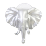 Max Maxb Elk Elephant Head Suction Hooks Wall Hanger Rack Holder  Silver-Elephant