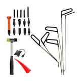 Maxbell Universal Removal Rods Tools Tool Kit Crowbar Set for Vehicle Trucks 23 set