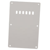 Max Maxb 6 Hole Pickugard Tremolo Cavity Cover Back Plate for ST SQ Guitars White
