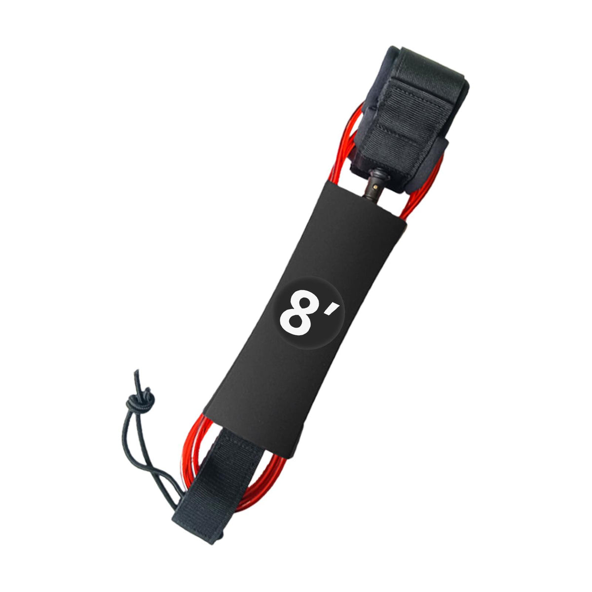 Maxbell Surfboard Leash Paddle Board Leash Surfing Accessories TPU Outdoor SUP Strap 8ft Red