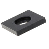 Max Maxb End Cover Aluminum Plates Aluminum Blocks Square 20x20x3mm