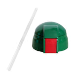 Maxbell Universal Drinking Cup Lid Child Sippy Cup Accessory Straw Cover Green