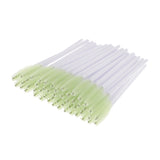 Max 50pcs Disposable Eyelashes Extension Brushes Mascara Wands Applicator Tools #C