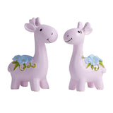 Max Baby Night Light Cute Moon Night Light for Kids Baby Girls  Pair Pink Deer