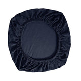 Maxbell Chair Seat Cover Dining Room Chair Seat Slipcover Removable Washable Dark Blue