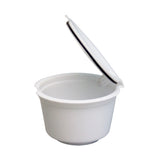 Max 2 Pieces Refillable Reusable Coffee Capsules Pods Coffee Filter White