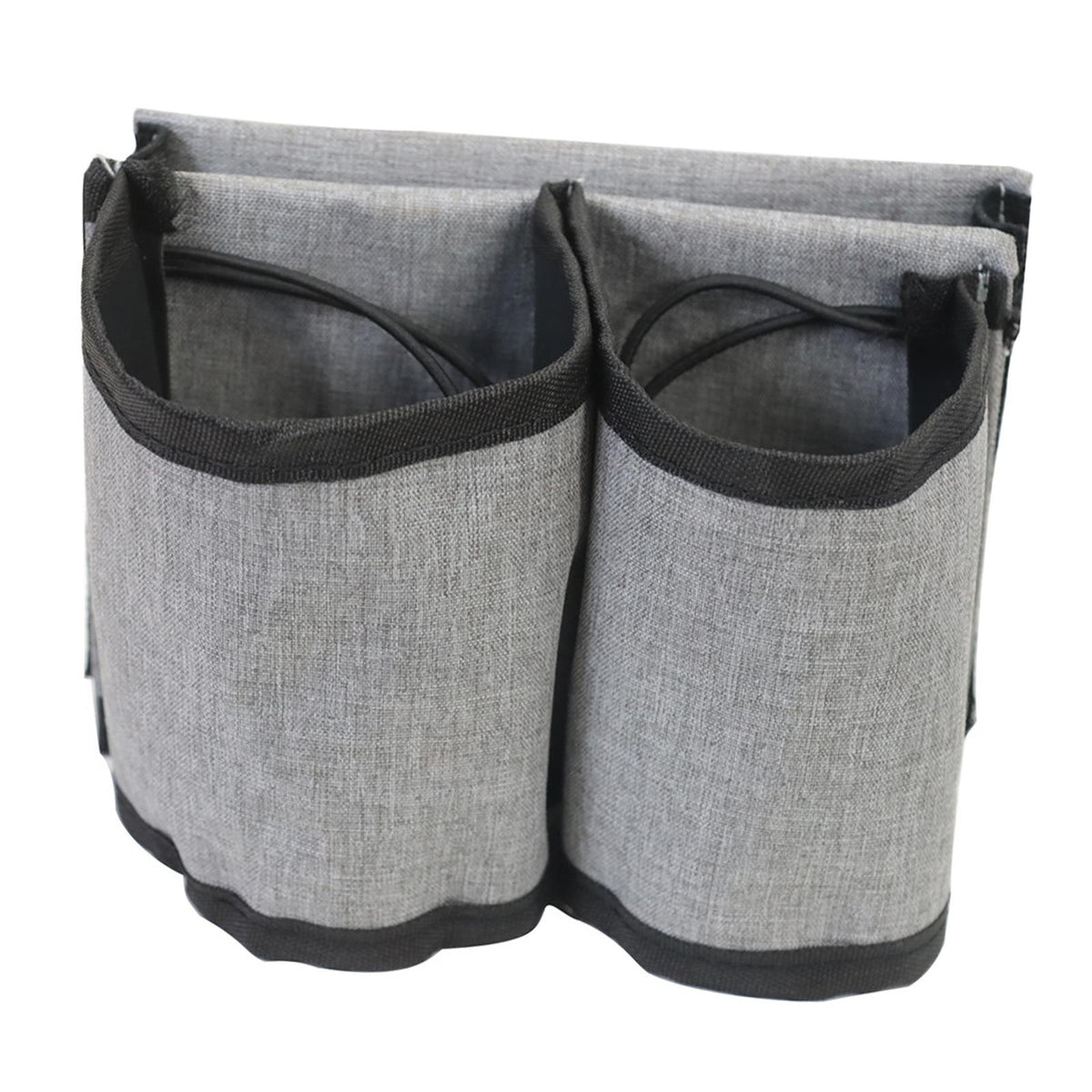 Maxbell Luggage Armrest Storage Holder Accessory Easy to Install for Drinks Bottles Grey