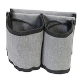 Maxbell Luggage Armrest Storage Holder Accessory Easy to Install for Drinks Bottles Grey