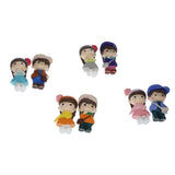 Max Miniature Couples Fairy Garden Micro Landscape Bonsai Pot Decor Standing