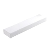 Maxbell Hand Rest Soft Memory Foam Professional Arm Cushion for Nail Table Women White