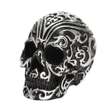 Maxbell Resin Totem Skull Statue Craft Statues Decoration Art Figurines Silver