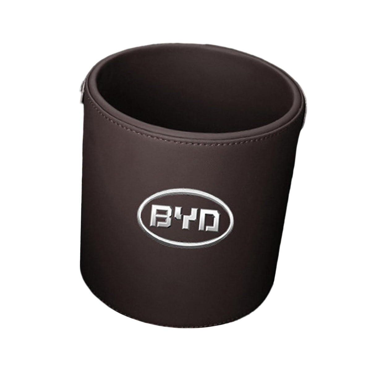 Maxbell Car Garbage Can Front Seat Travel Essentials Car Storage Bucket for Byd dark brown