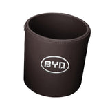 Maxbell Car Garbage Can Front Seat Travel Essentials Car Storage Bucket for Byd dark brown