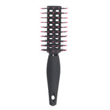 Max Women Men Nylon Needle Anti-static Massage Hair Straight Curly Hair Comb 04