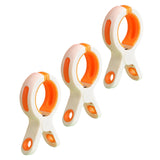 Maxbell 3 Pieces Beach Towel Clips Windproof Vacation for Lounge Chairs Beach Chair White