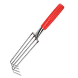 Maxbell Seafood Digging Rake Gardening Tool Gardening Hoe for Backyard Lawn Planting 33cm 4T