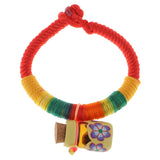 Max Rainbow Rope Bracelet for Kids Children Birthday Gifts Yellow