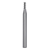 Max Maxb CNC Tungsten Steel Three-edge HRC45 Degree Flat-end Milling Tool 2x4Dx50mm