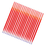 Maxbell 20x Erasable Pen Refills Fine Point 0.5mm Portable for Marking Office Home