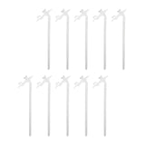 Maxbell 10x Spray Foam Replacement Tubes Clear Spray Foam Sealant Tube Tips Portable