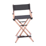 Maxbell Makeup Artist Chair Cosmetics beauty folding for Balcony Makeup Rose Aureate