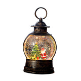 Maxbell Maxbell Musical Snow Lamp Lantern Light up Christmas Xmas Decor Elegant Santa Tree
