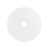 Maxbell 4'' Turntable Acrylic Rotating Display Stand for Watches Jewelries - White