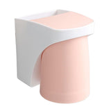 Maxbell Toothbrush Cup Holder Punch Free for Electric Toothbrush Toothpaste Kids pink