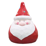 Maxbell Santa Doll Christmas Collectible Statue Photo Prop for Desktop Centerpiece Santa Claus