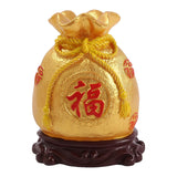 Maxbell Piggy Bank Crafts Figurine Saving Box Feng Shui Ornament for Home Decoration Positive Fu
