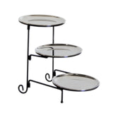 Maxbell 3 Tier Serving Tray Mini Cake Cupcake Stand Detachable for Party Home