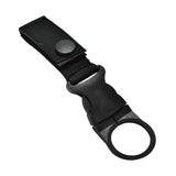 Maxbell Nylon Molle Hanging Strap Webbing Buckle Clip Bottle Hook Belt  Black