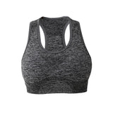 Maxbell Women Sports Bras tank top bras for Cycling Daily Wear Walking S and M Grey