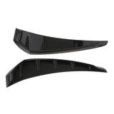 Maxbell Pair Side Fender Vent Air Wing Cover for Honda Civic 2016-2018 Carbon Fiber