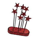 Maxbell Star Nativity Scene Wooden Backdrop Christmas Decoration for Church Holiday