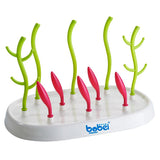 Maxbell Baby Bottle Drying Rack Drying Shelf Bottle Pacifier Dryer Green and Red