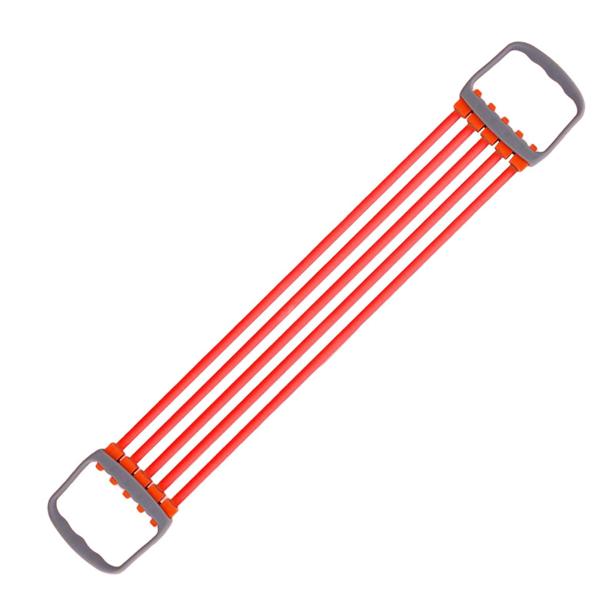Maxbell 30-150lbs Chest Expander Rally Strap Elastic Rope Foot Leg Resistance Band Red