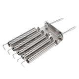 Maxbell Electric Guitar Tremolo Bridge Springs Replacement for Repairing Maintenance Argent