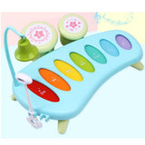 Maxbell Large Percussion Instrument Toy Xylophone Knock Piano Rattles Drum Kids Toy
