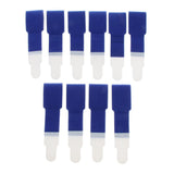 Max 10 Pieces Rubber Toes Separators Straighteners Stretchers for Foot Care