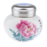 Max Maxb Leakproof Empty Ceramic Loose Powder Makeup Case Tea Tin Pot Container Beauty