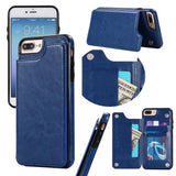 Max Simple Phone Back Cover For iPhone7/8 Series Blue iPhone8Plus iPhone7Plus