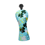 Maxbell Golf Club Head Cover Golf Wood Covers Club Protection PU Leather with Tags FW Blue