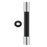 Maxbell Universal Faucet Extension Tube Extender for Sink Outdoor Kitchen Black 20cm