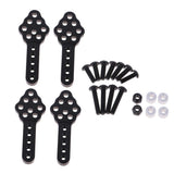 Max 1 Set Axial Metal Shock Mount Kit for RC 1/10 Model Car Part Black