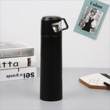 Max 500ml Stainless steel vacuum flask portable water Bottle Bottle Black