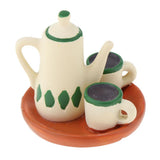 Max Miniature Resin Life Toy for Desktop Home Decoration Ornament Teapot