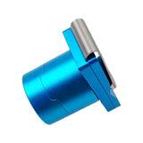 Maxbell Pool Chalk Holder with Belt Clip Chalk Case Lightweight Snooker Pocket Clip Blue