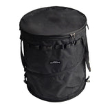 Maxbell Camping Trash Can Foldable Dirty Clothes Basket Portable for Garden Picnic Black